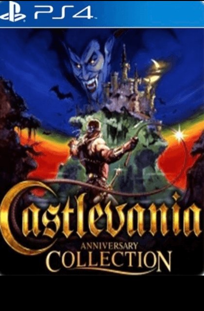 Castlevania Anniversary Collection box art for Playstation 4